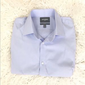 Bonobos blue standard fit button down dress shirt